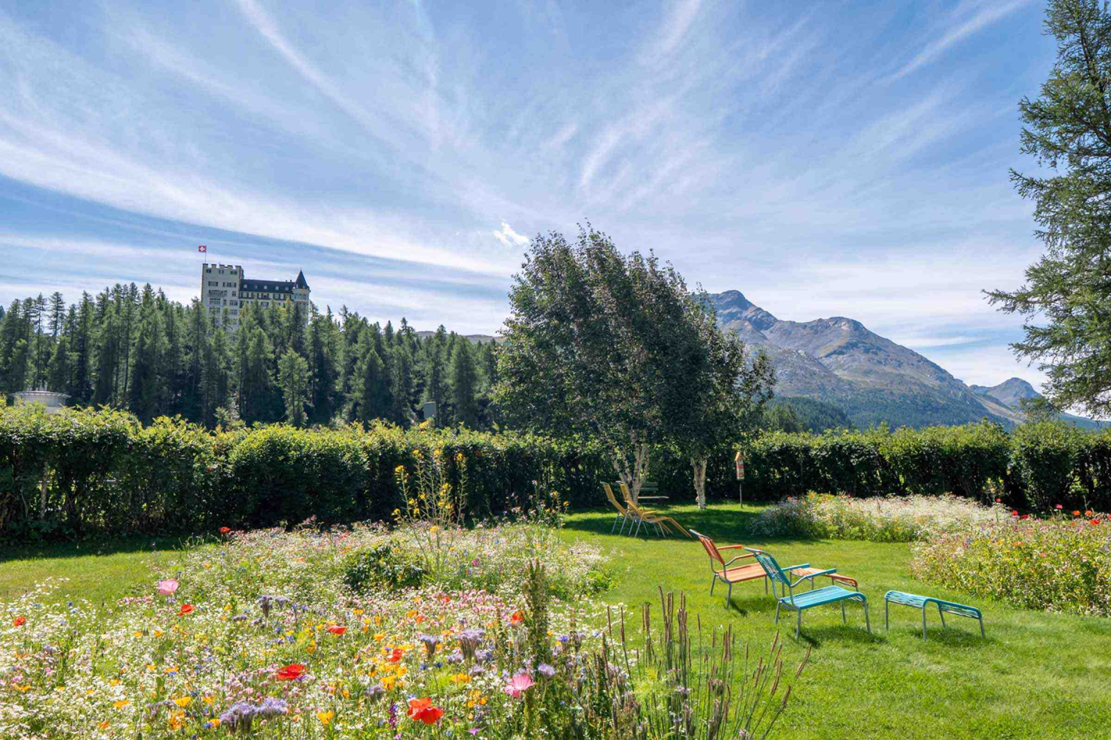 Garten der Residenz Soliva